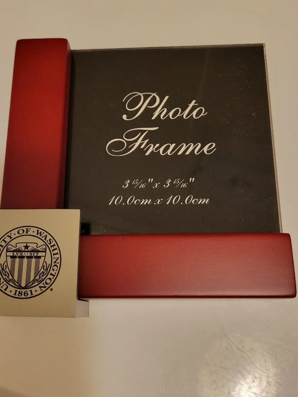 University of Washington Photo Frame, approx. 4 x 4